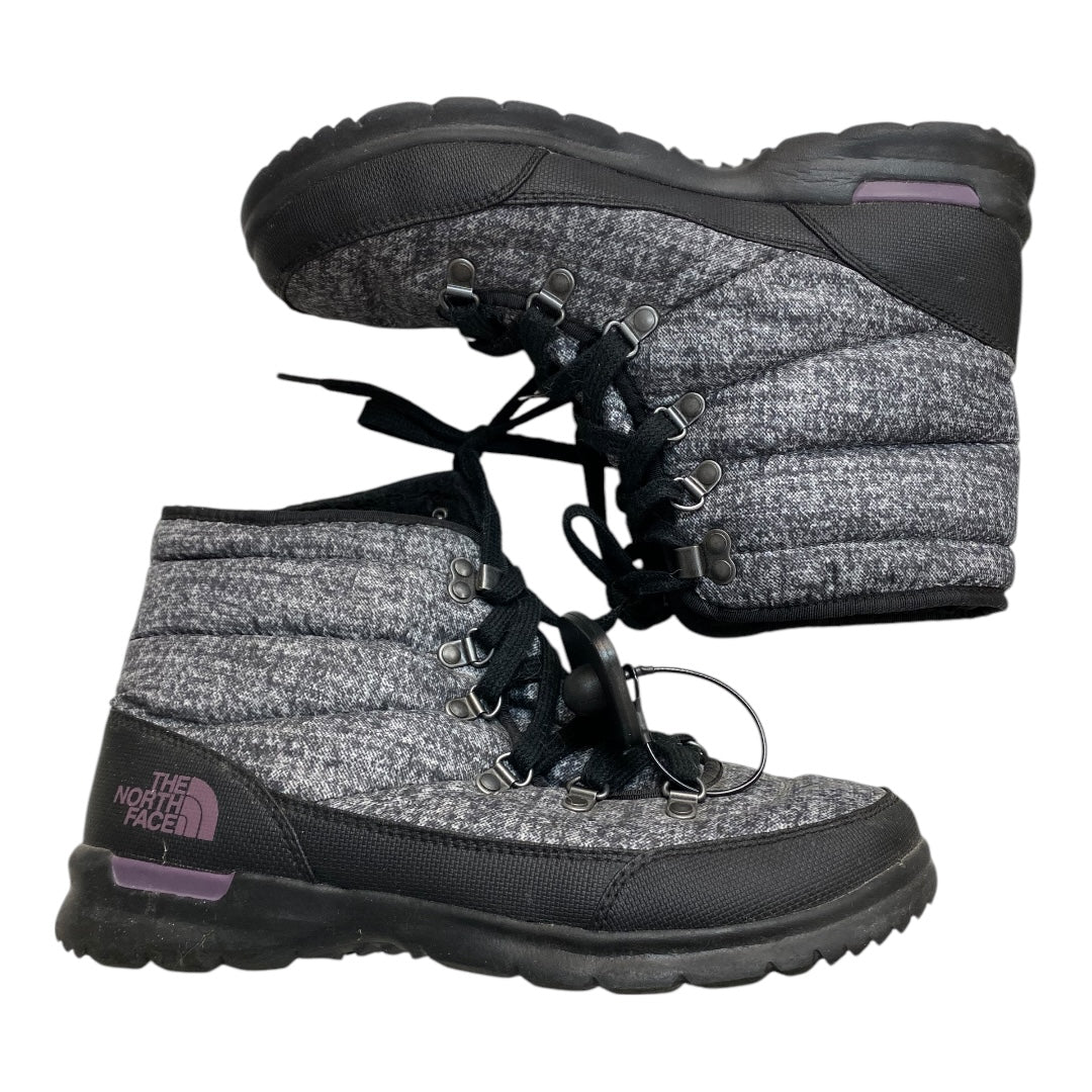 Boots Snow By The North Face In Black & Grey, Size: 8