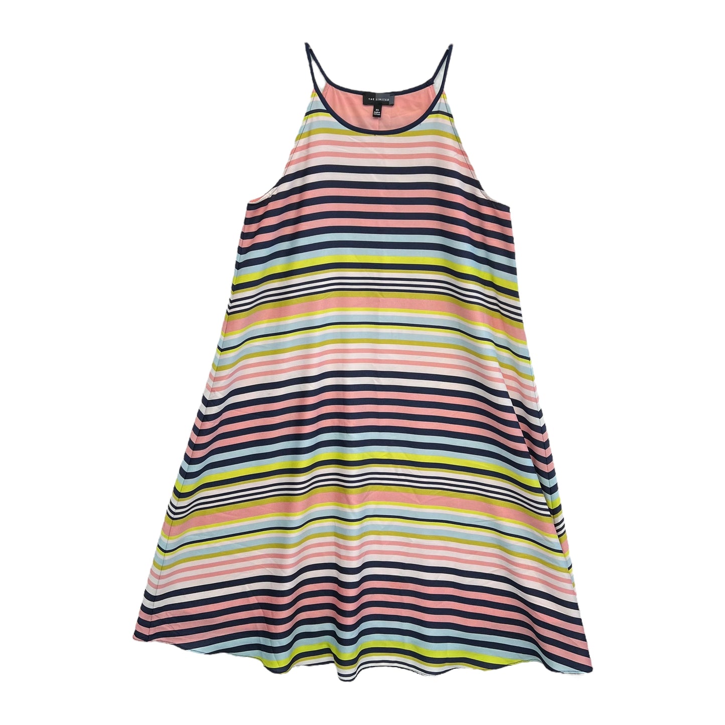 Dress Casual Midi By Limited In Striped, Size: Xs