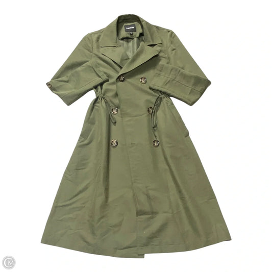 Jacket Other By Express In Green, Size: Xs