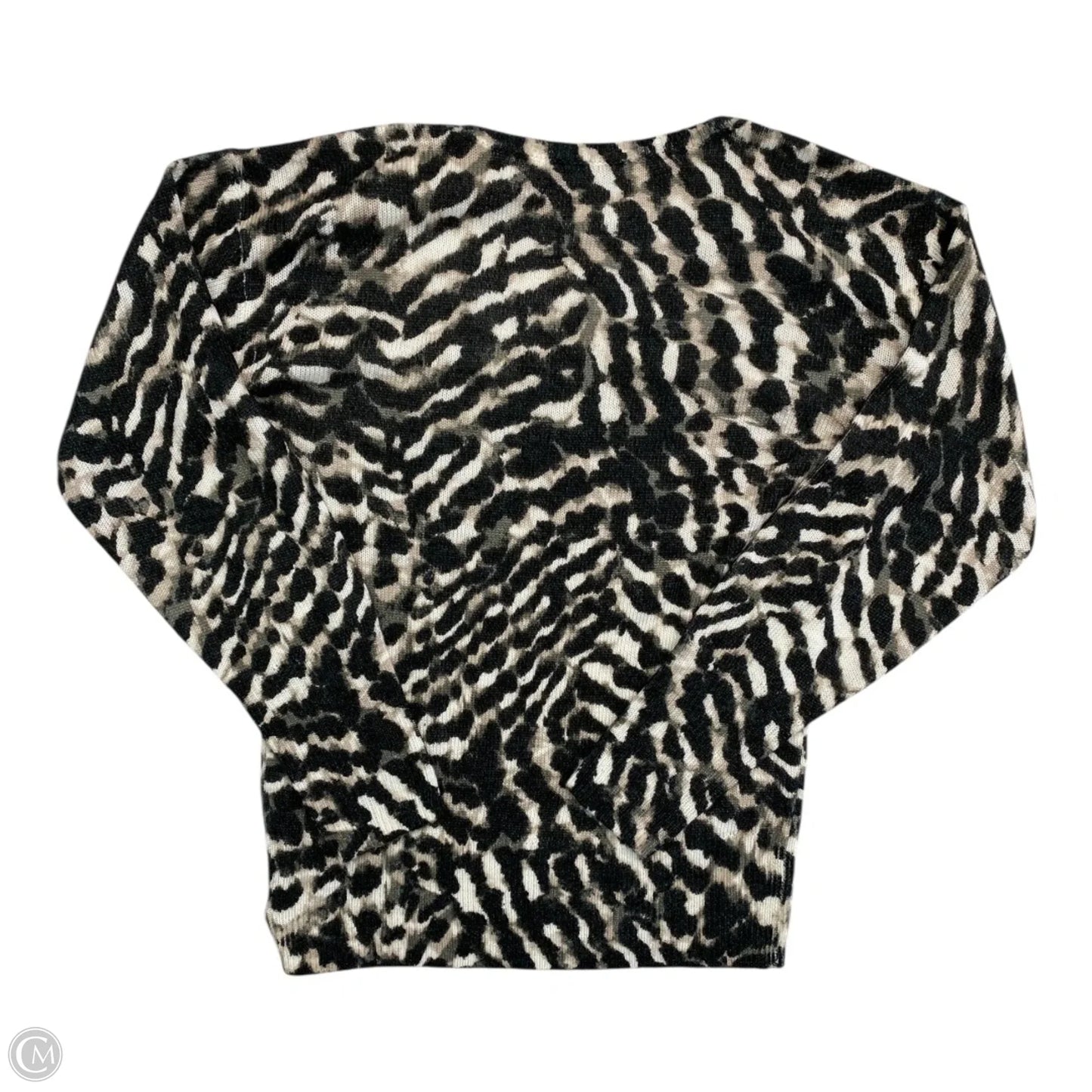 Sweater By White House Black Market In Animal Print, Size: M