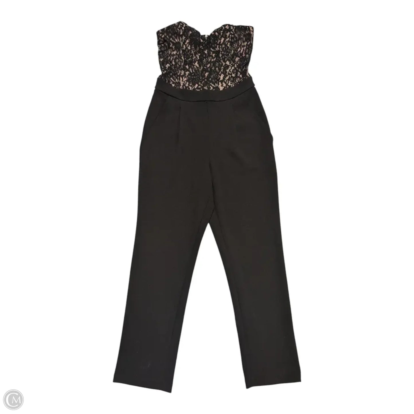 Jumpsuit By Express In Black, Size: 4