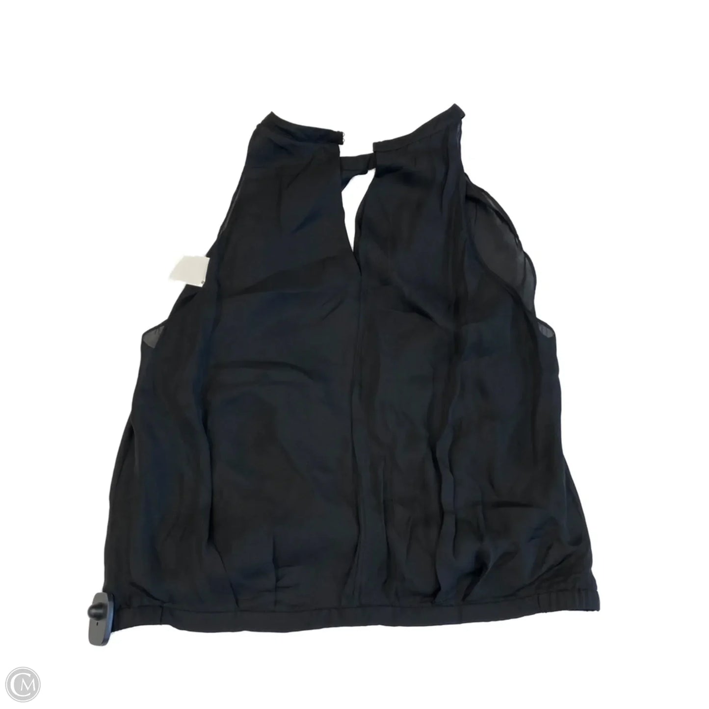 Top Sleeveless By Clothes Mentor In Black, Size: M