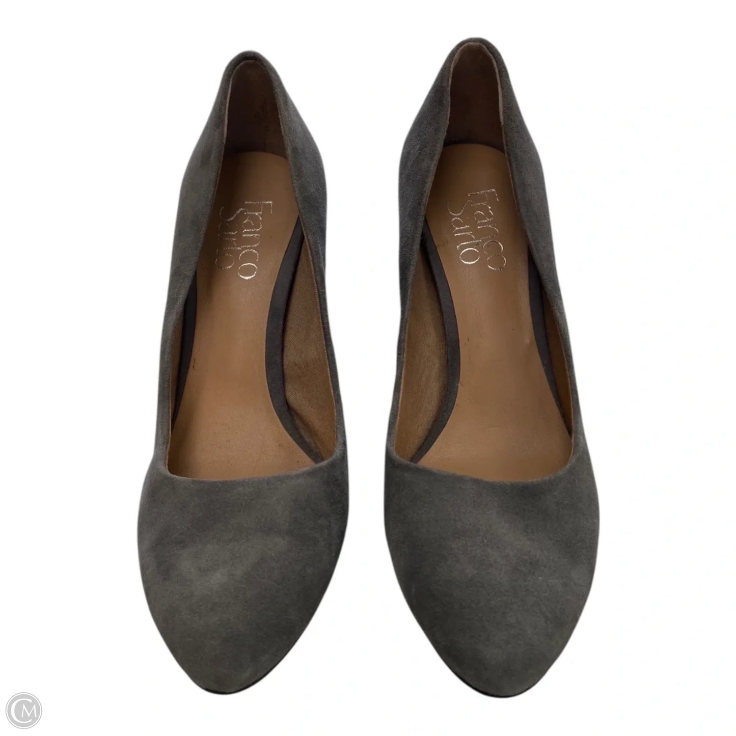 Shoes Heels Block By Franco Sarto In Grey, Size: 6.5