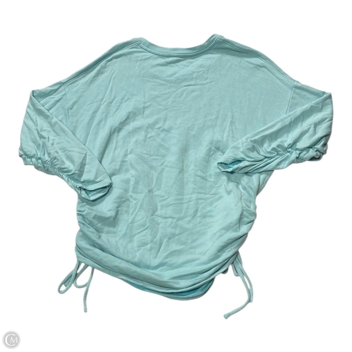 Athletic Top Long Sleeve Crewneck By Athleta In Teal, Size: M