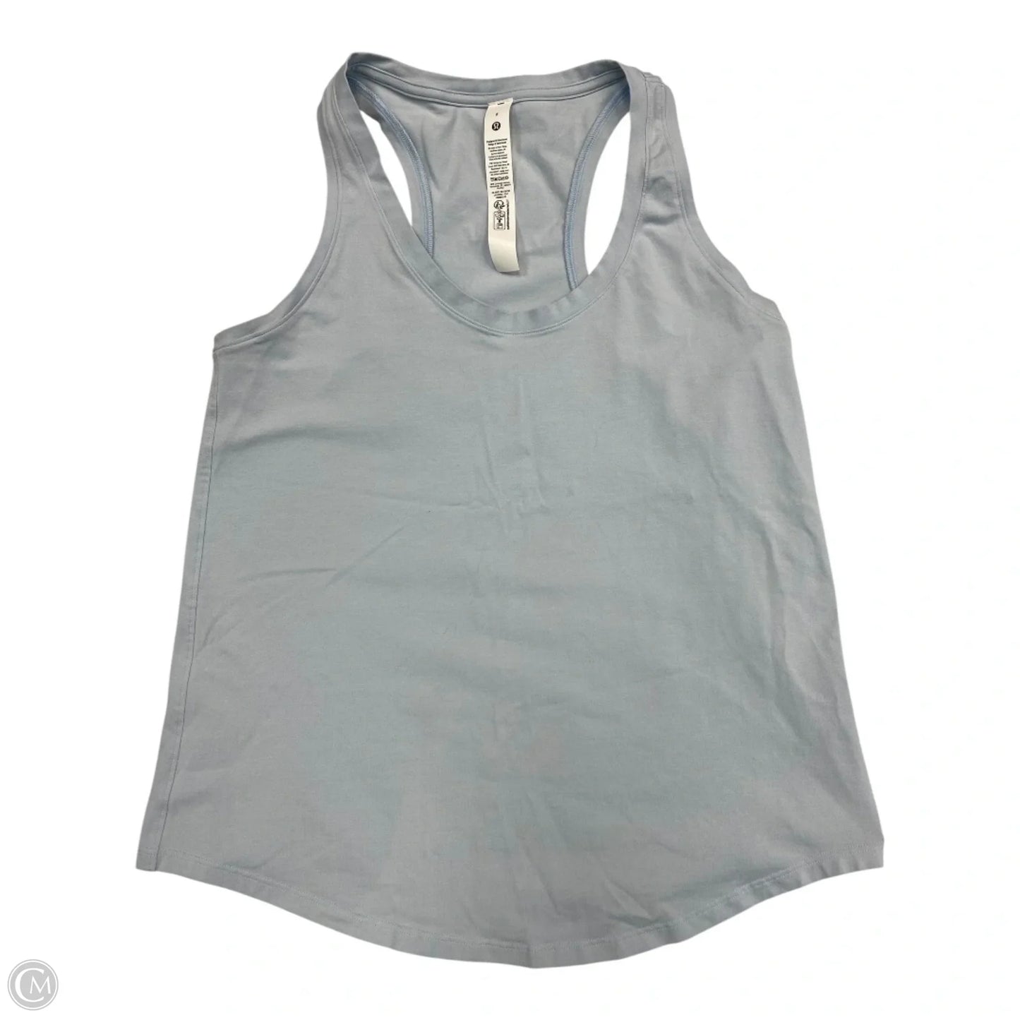 Athletic Tank Top By Lululemon In Blue, Size: 8