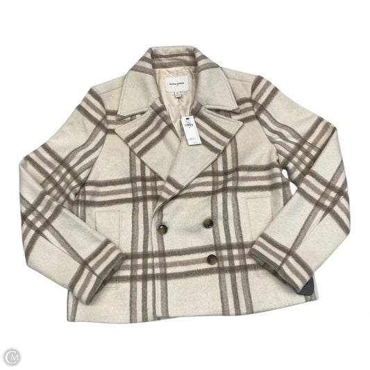 Coat Other By Banana Republic In Cream, Size: M