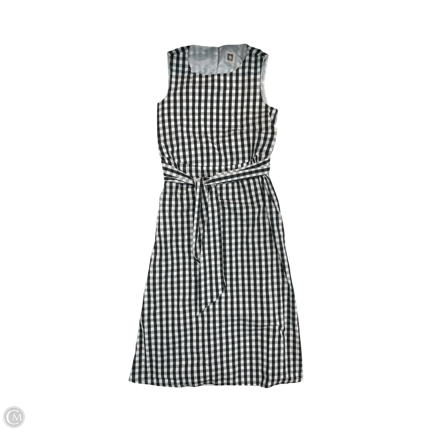 Dress Casual Maxi By Anne Klein In Black & White, Size: 4