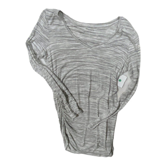 Grey Top Long Sleeve Motherhood, Size Xs