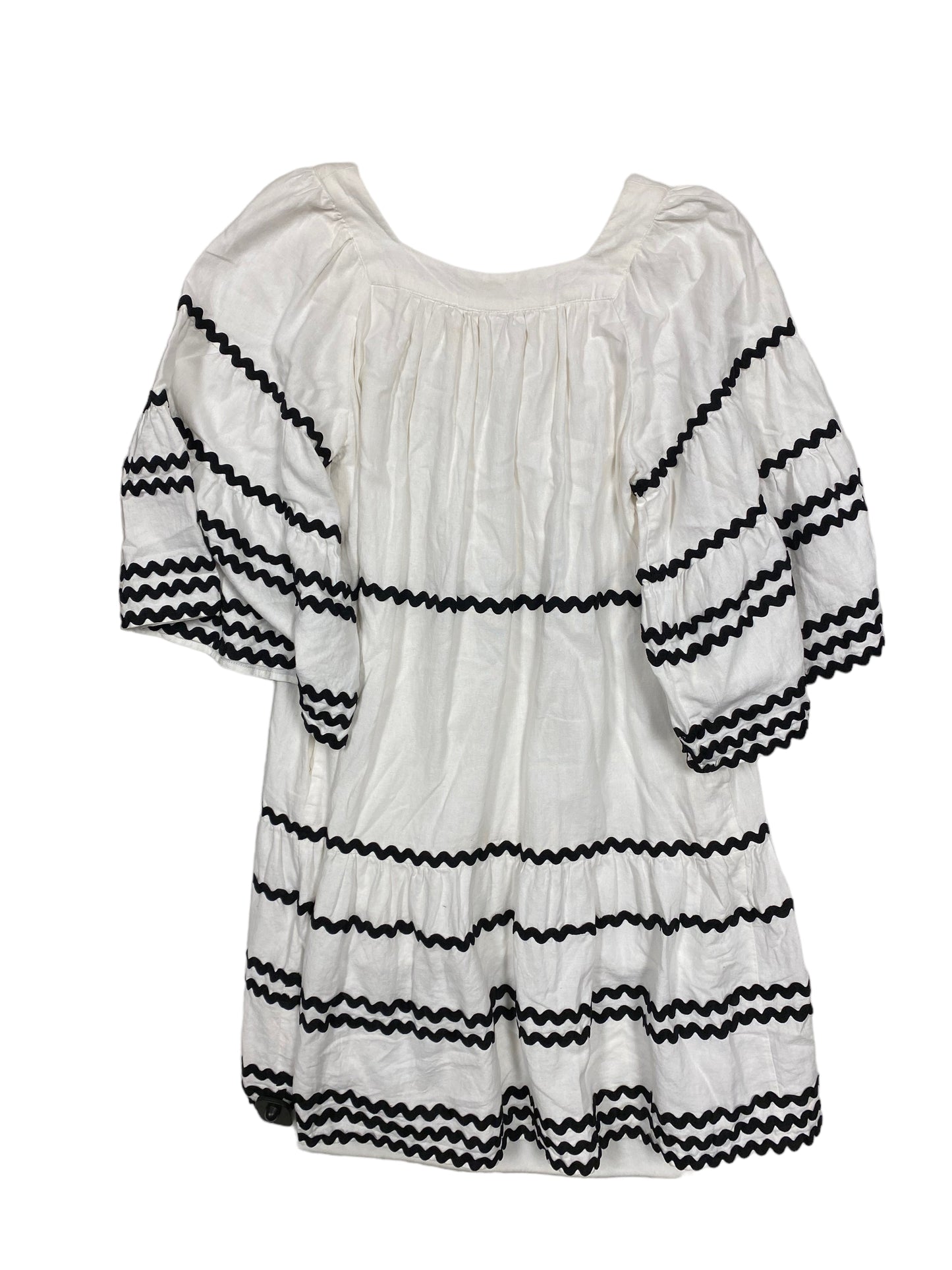 Black & White Dress Party Midi Target-designer, Size M