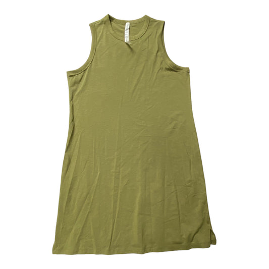Green Dress Casual Midi Lululemon, Size 10