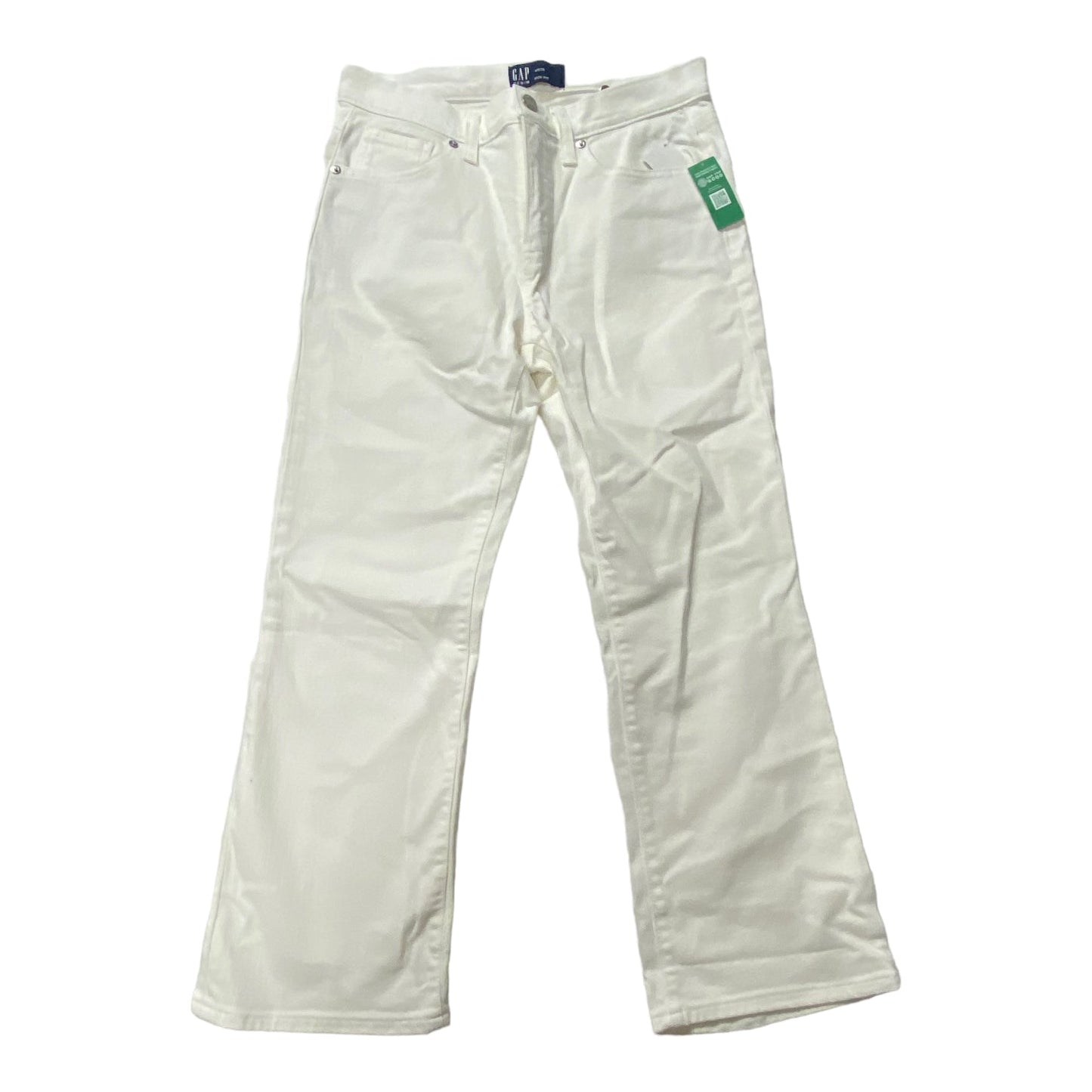 White Jeans Cropped Gap, Size 4