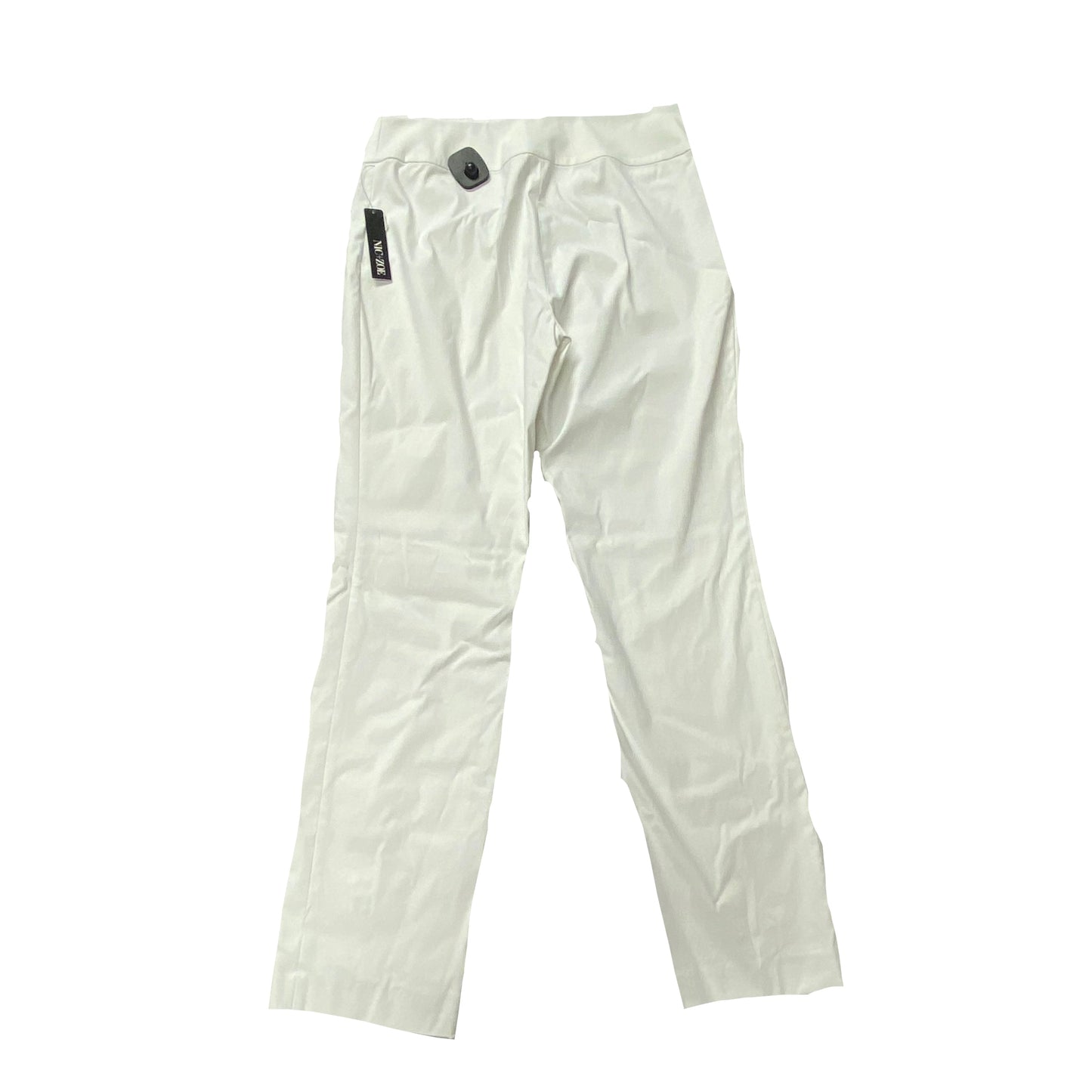 White Pants Cropped Nic + Zoe, Size 8