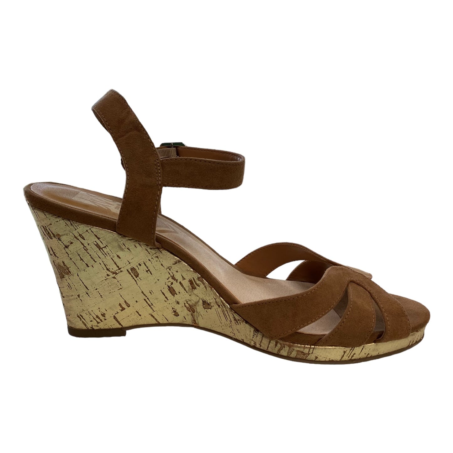 Brown Sandals Heels Wedge Dolce Vita, Size 8.5