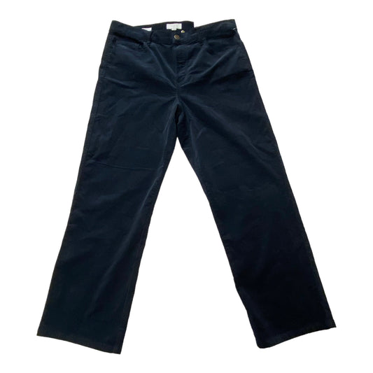 Navy Pants Corduroy Loft, Size 10