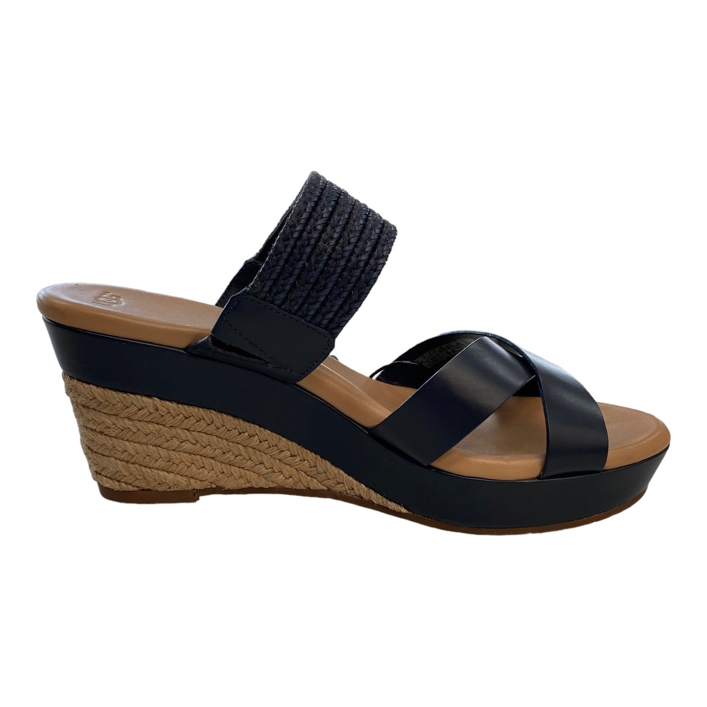 Navy Sandals Designer Ugg, Size 10