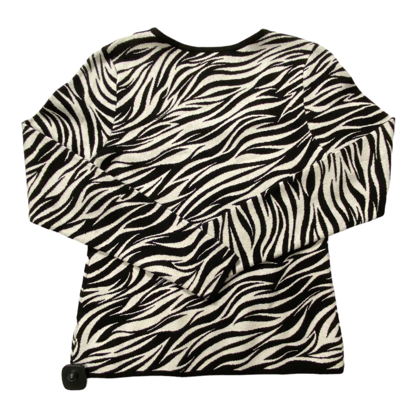 Zebra Print Sweater White House Black Market, Size M