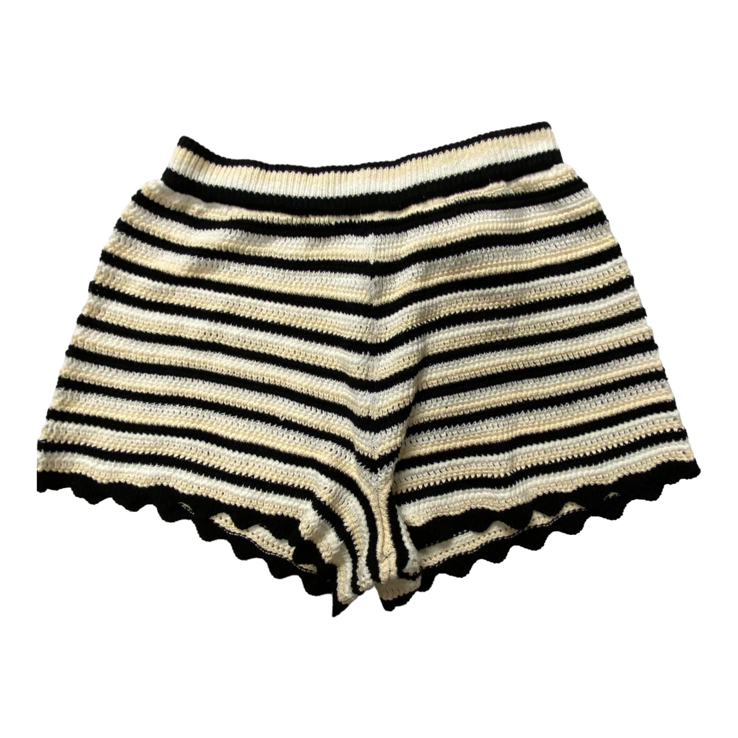 Striped Pattern Shorts HENSY, Size L