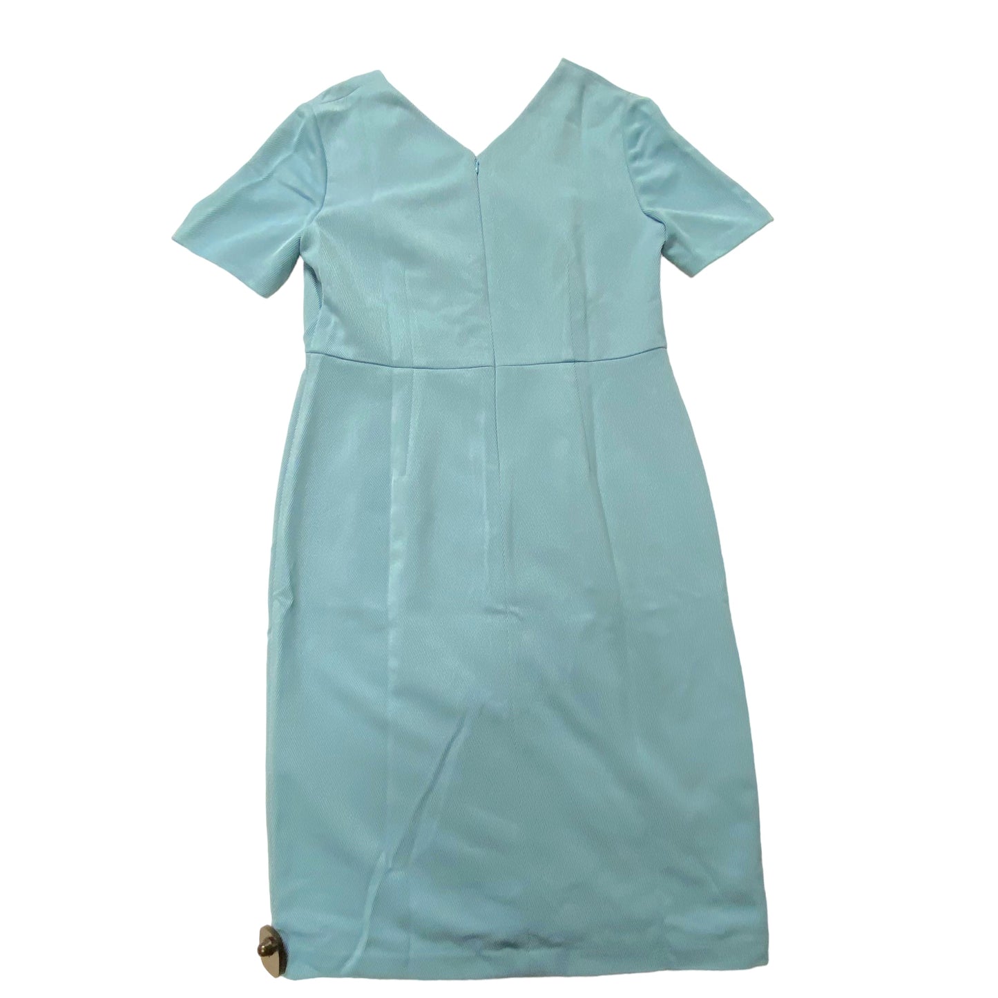 Blue Dress Casual Midi Ann Taylor, Size 12