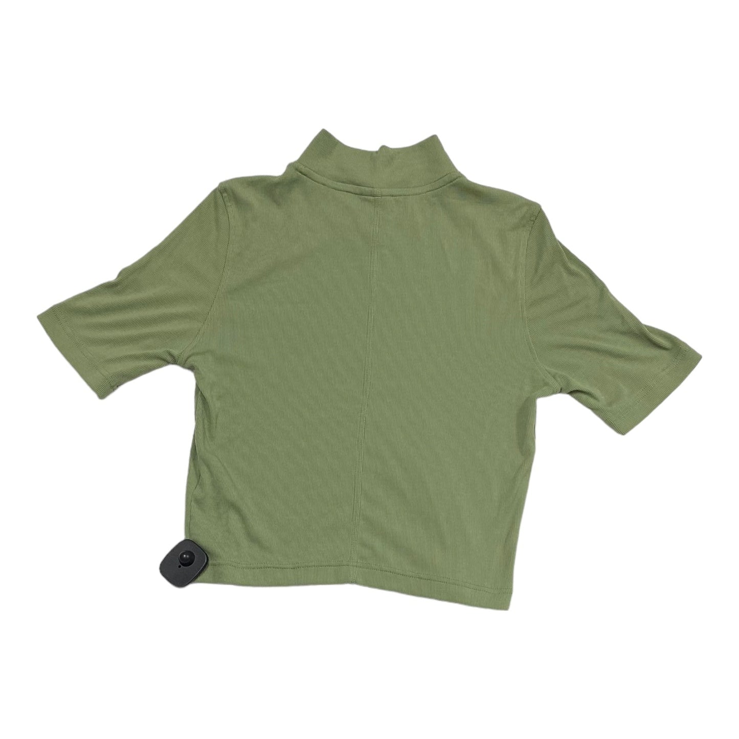 Athletic Top Short Sleeve By Nike In Green, Size: S