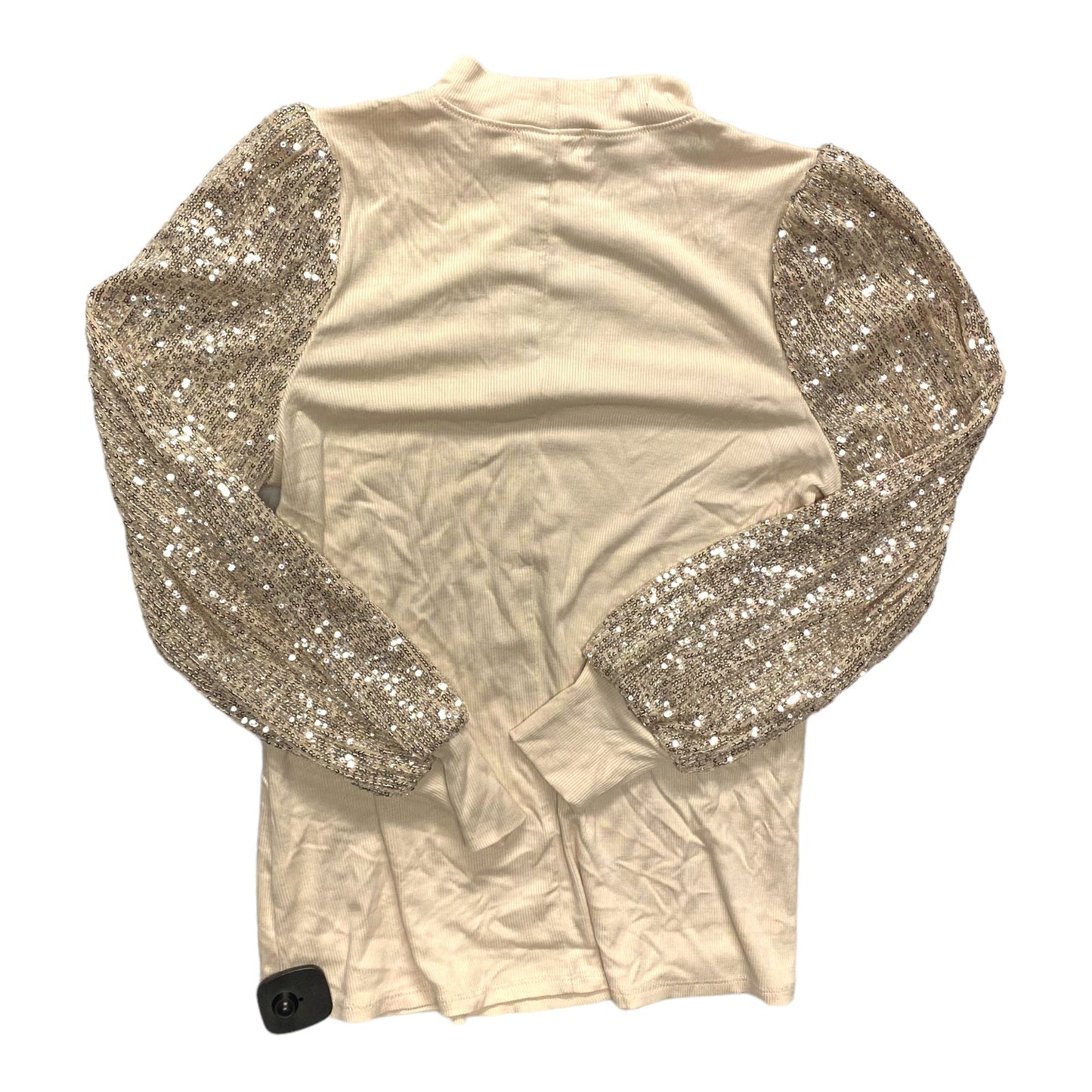 Top Long Sleeve By Maurices In Beige, Size: S