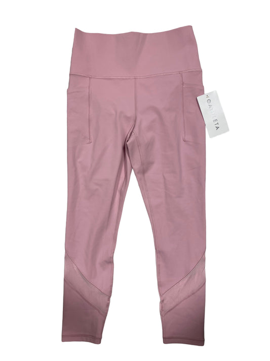 Athletic Leggings By Athleta In Pink, Size: S