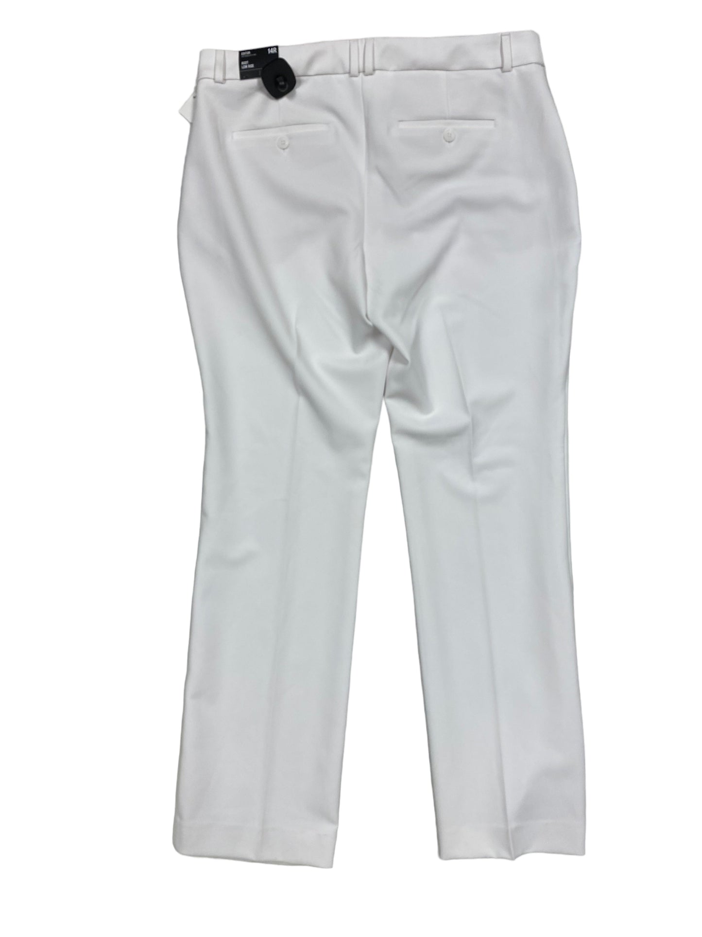 Pants Dress By Express In White, Size: 14