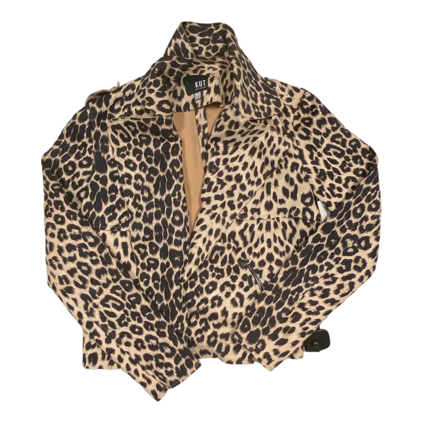 Blazer By Kut In Animal Print, Size: M