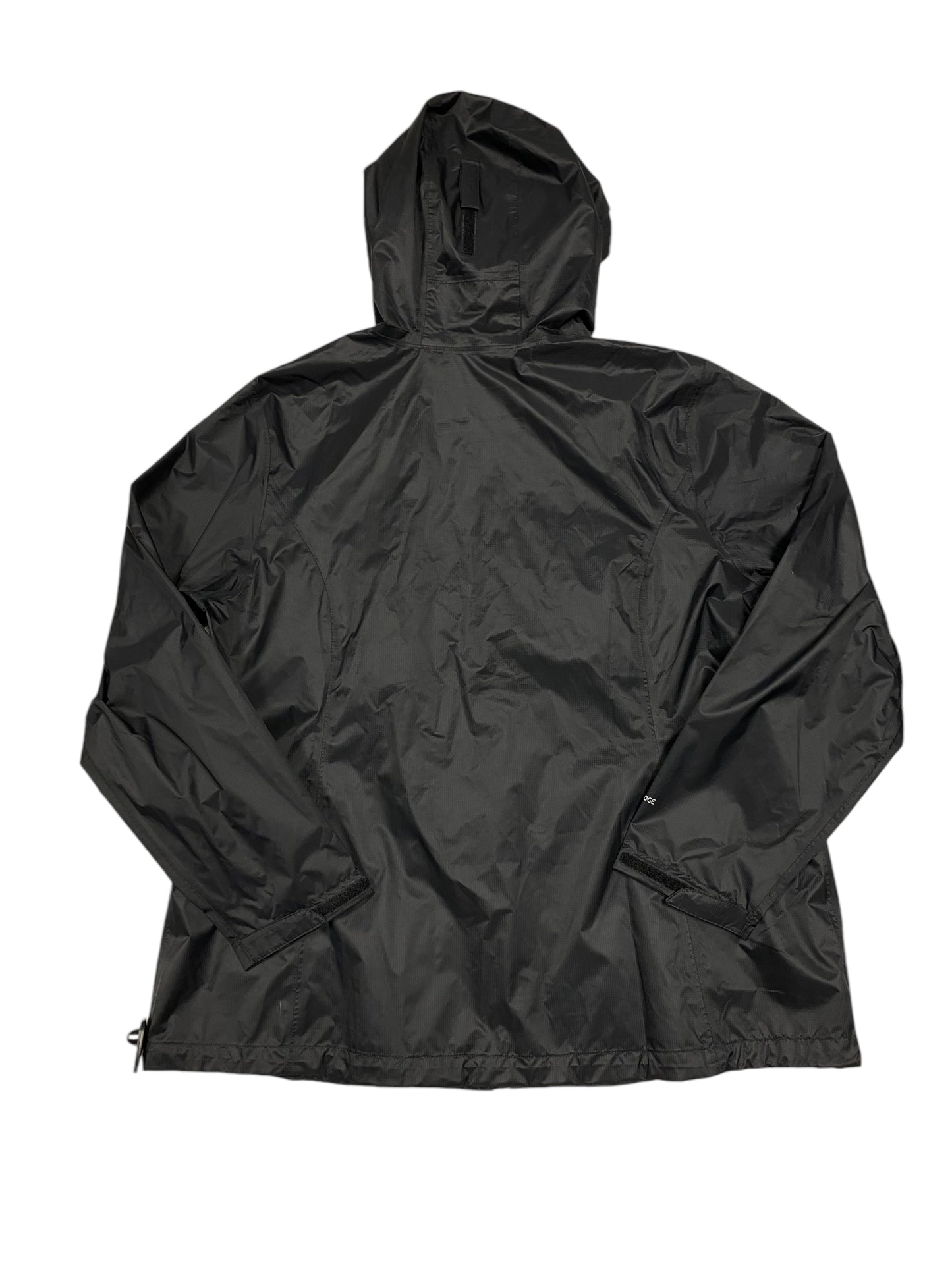 Jacket Windbreaker By Eddie Bauer In Black, Size: 1x