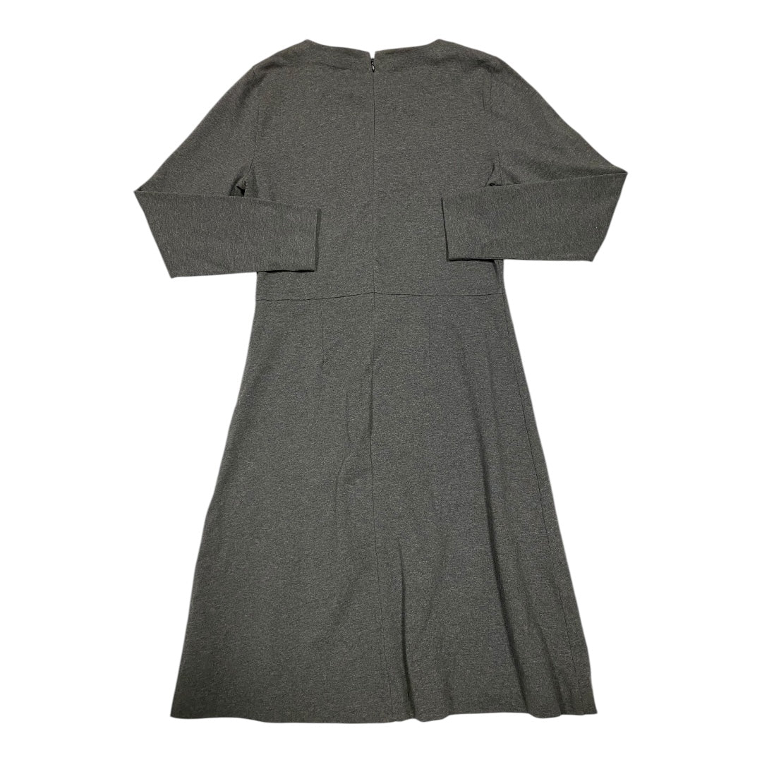 Dress Party Midi By J. Crew In Grey, Size: M