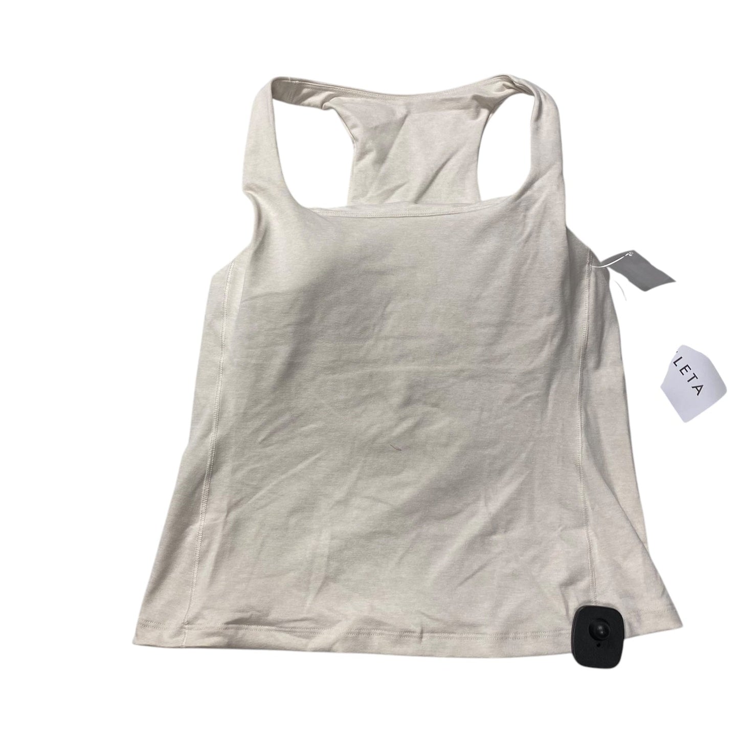 Athletic Tank Top By Athleta In Cream, Size: S