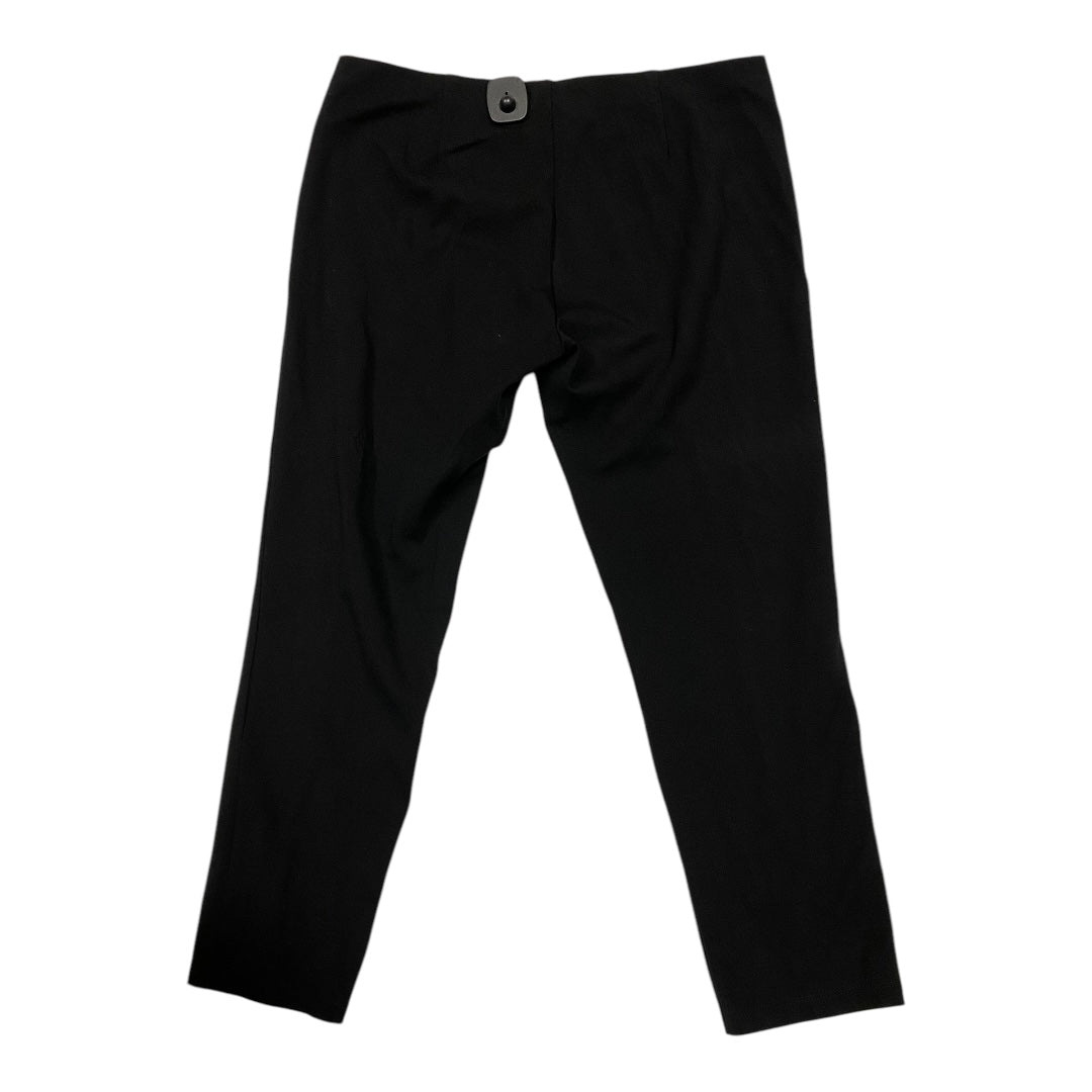 Pants Designer By Eileen Fisher In Black, Size: L