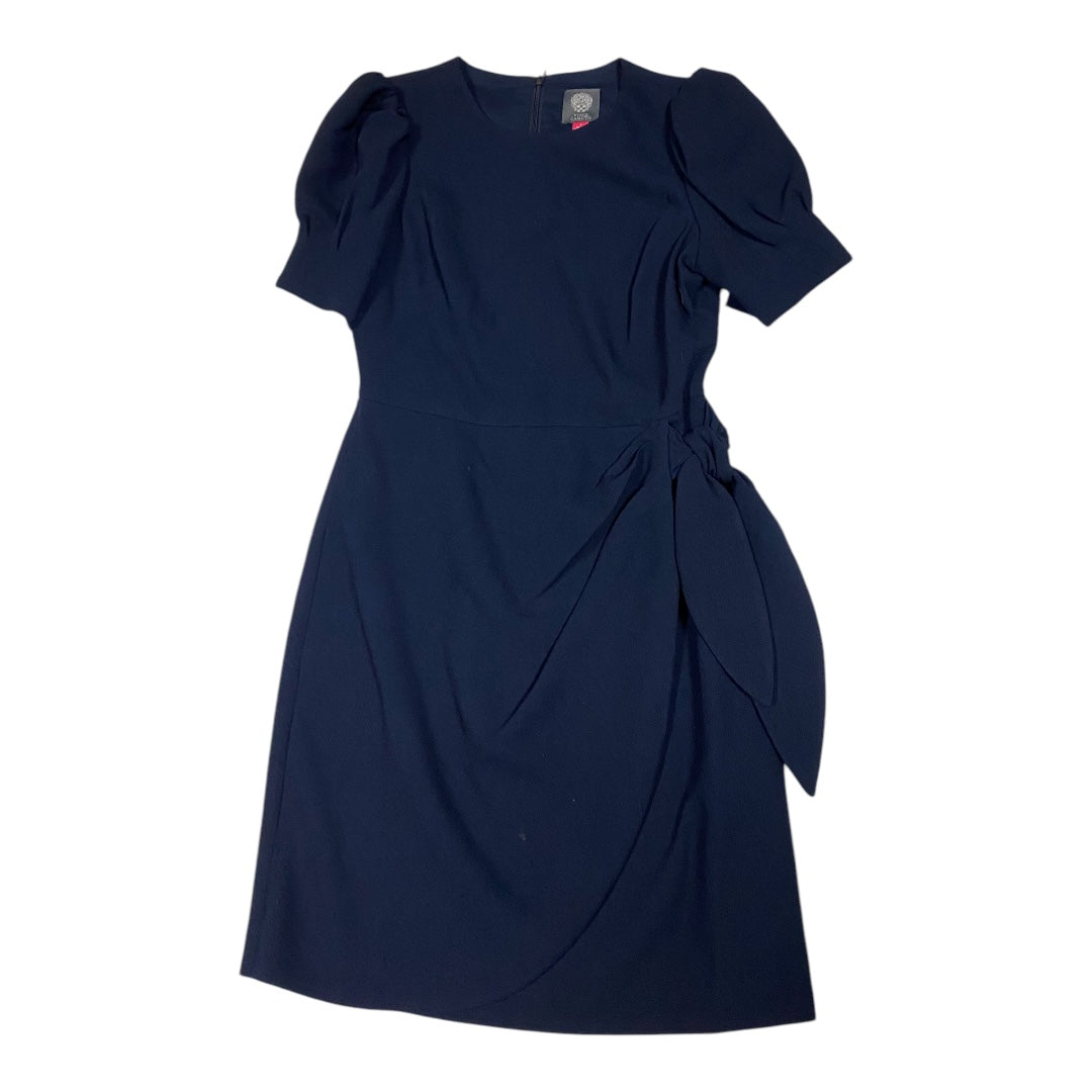 Dress Party Midi By Vince Camuto In Navy, Size: 6