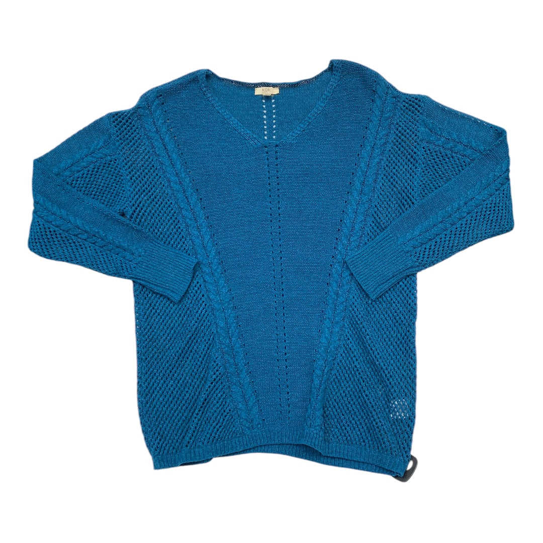 Sweater By Kori America In Blue, Size: M