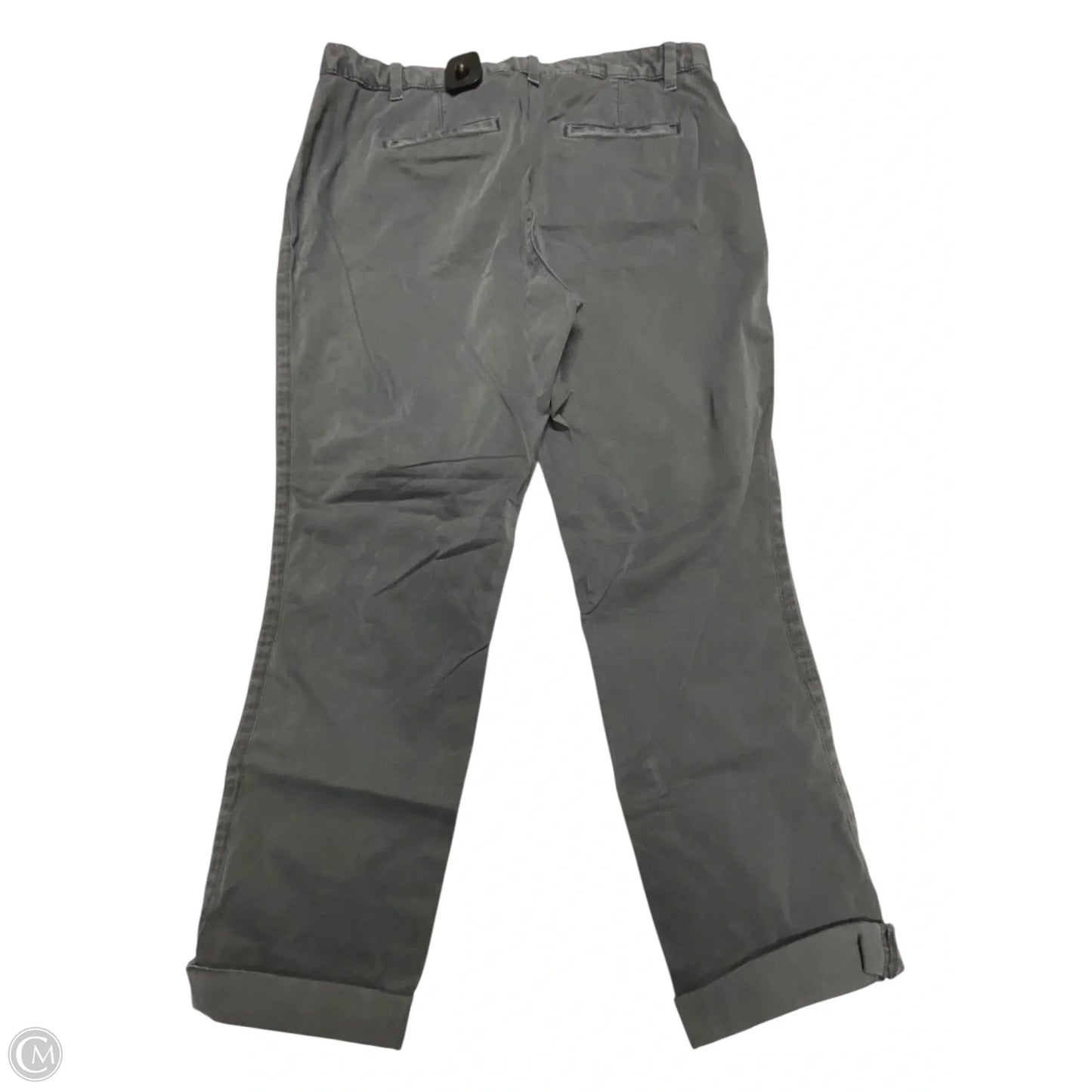 Pants Cropped By Gap In Grey, Size: 10
