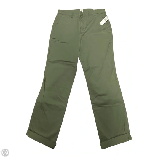 Pants Cropped By Gap In Green, Size: 10