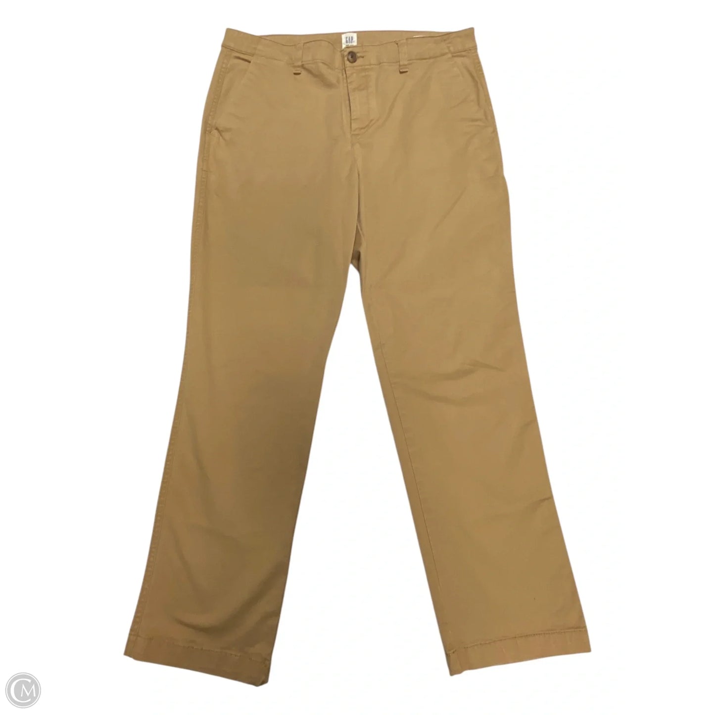 Pants Cropped By Gap In Tan, Size: 12