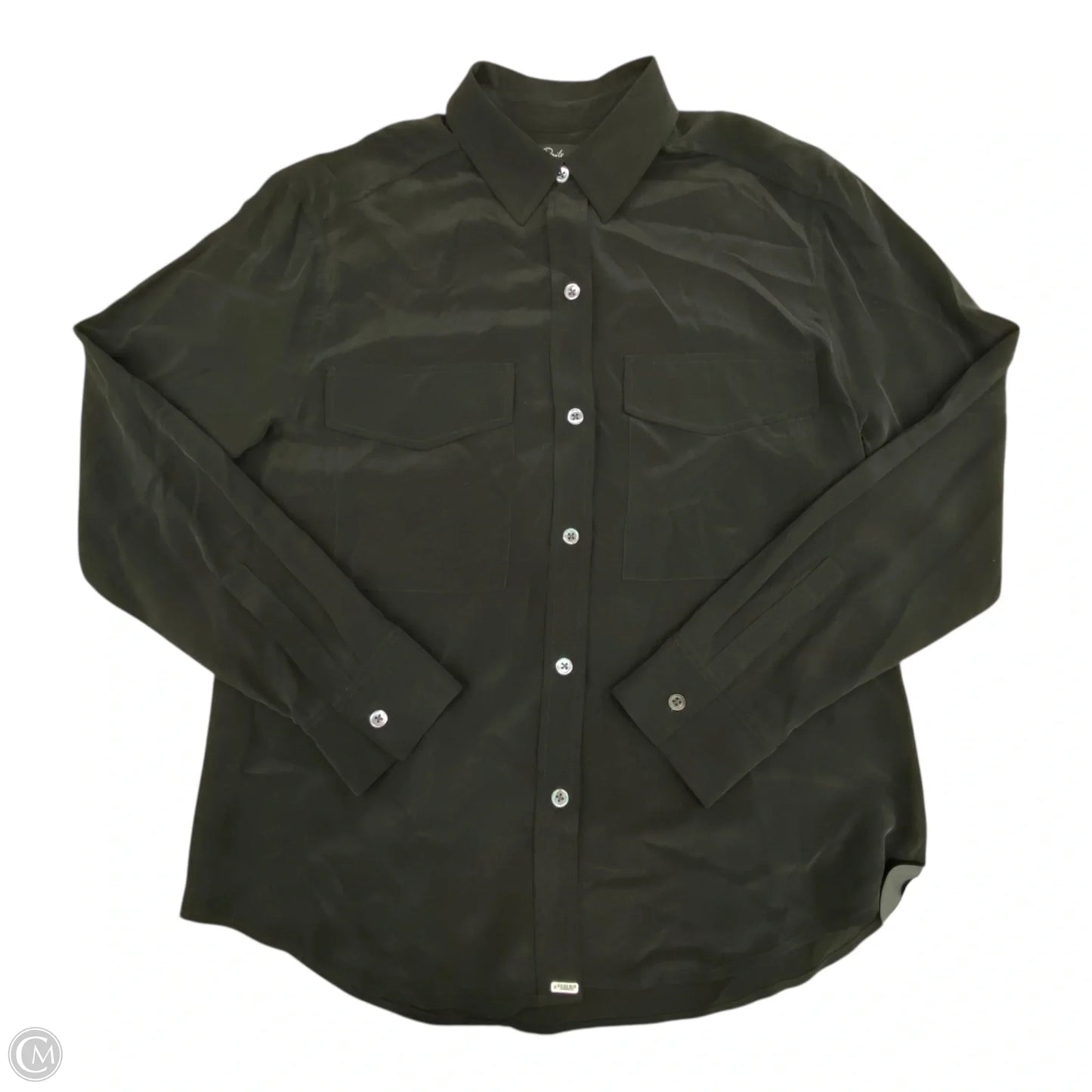 Blouse Long Sleeve By Rails In Black, Size: Xs