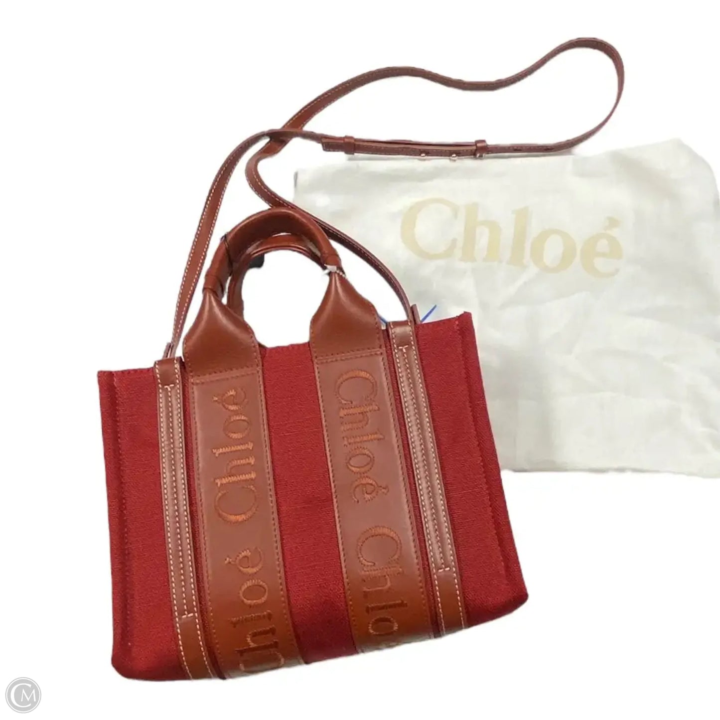 Handbag Luxury Designer By Chloe, Size: Small