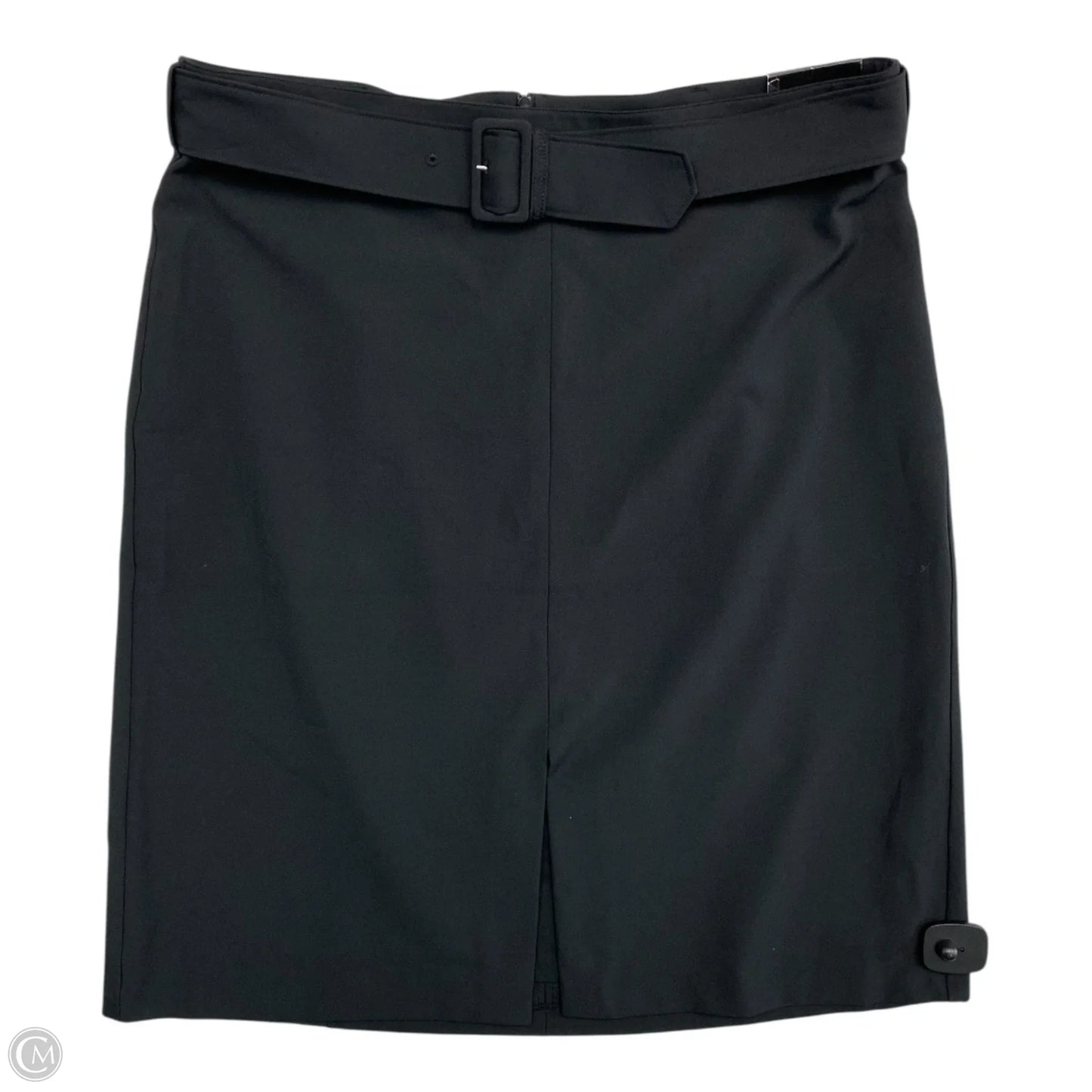 Skirt Midi By Banana Republic In Black, Size: 16