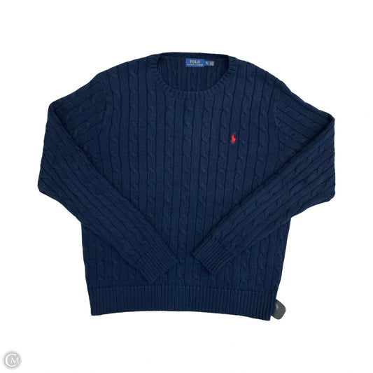 Sweater By Polo Ralph Lauren In Navy, Size: Xl