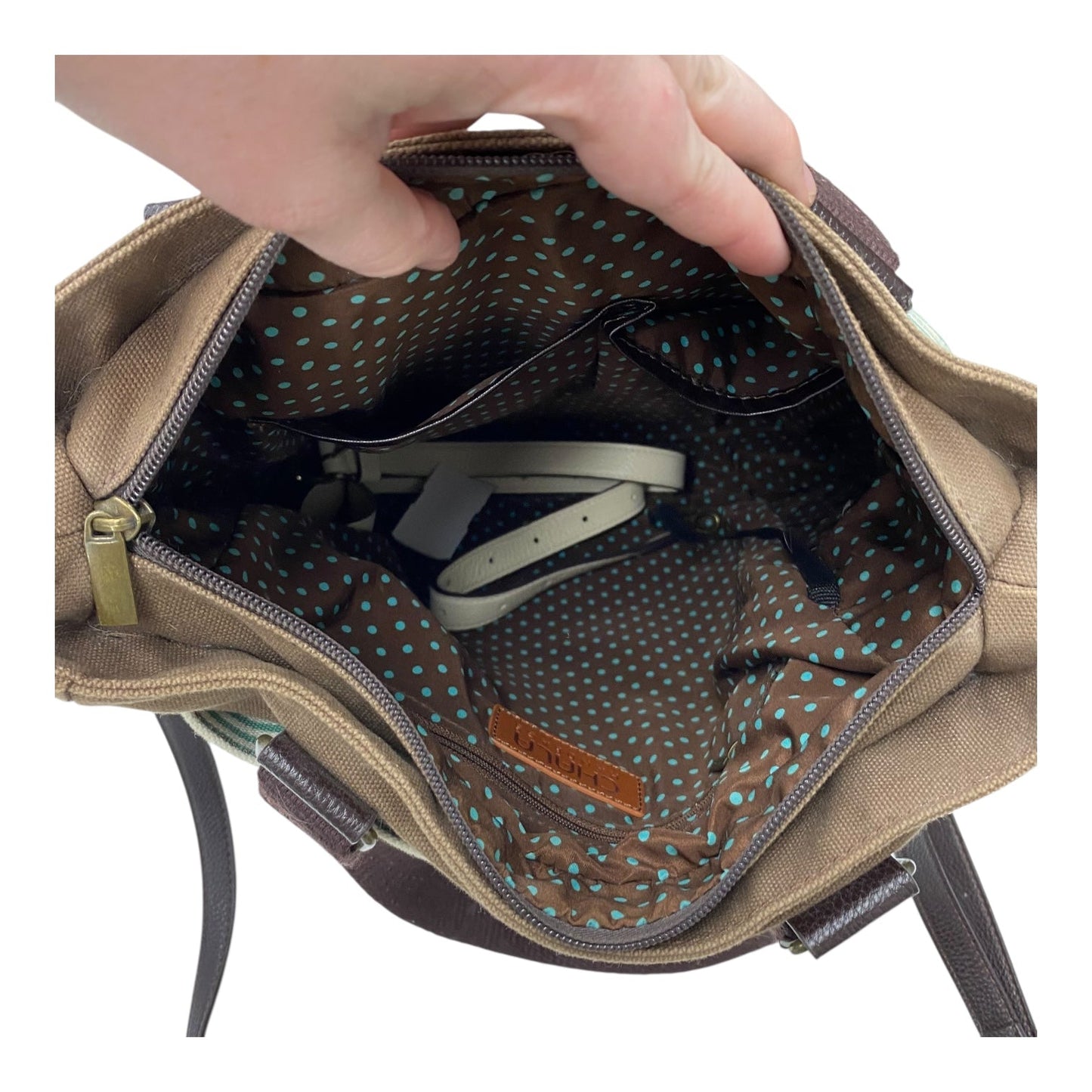 Handbag By Chala In Multi, Size:Medium