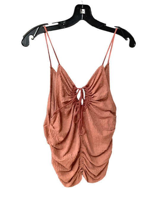 Tank Top By Free People In Peach, Size: L