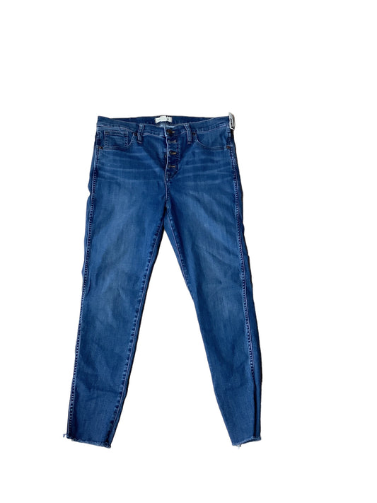Blue Denim Jeans Skinny Madewell, Size 12