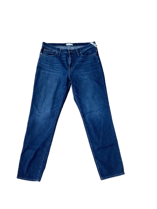 Blue Denim Jeans Straight Madewell, Size 32