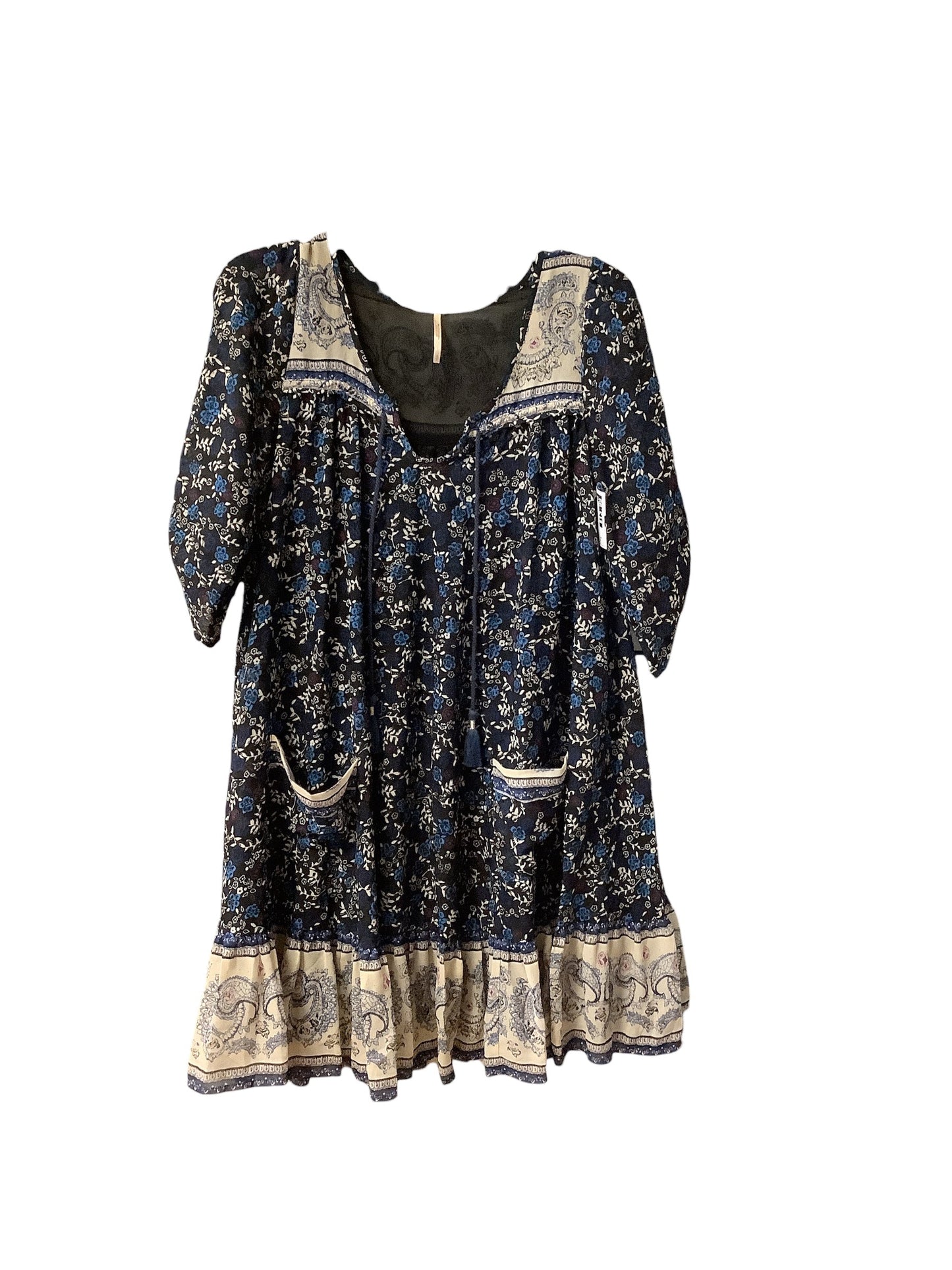 Blue Dress Casual Short Free People, Size S