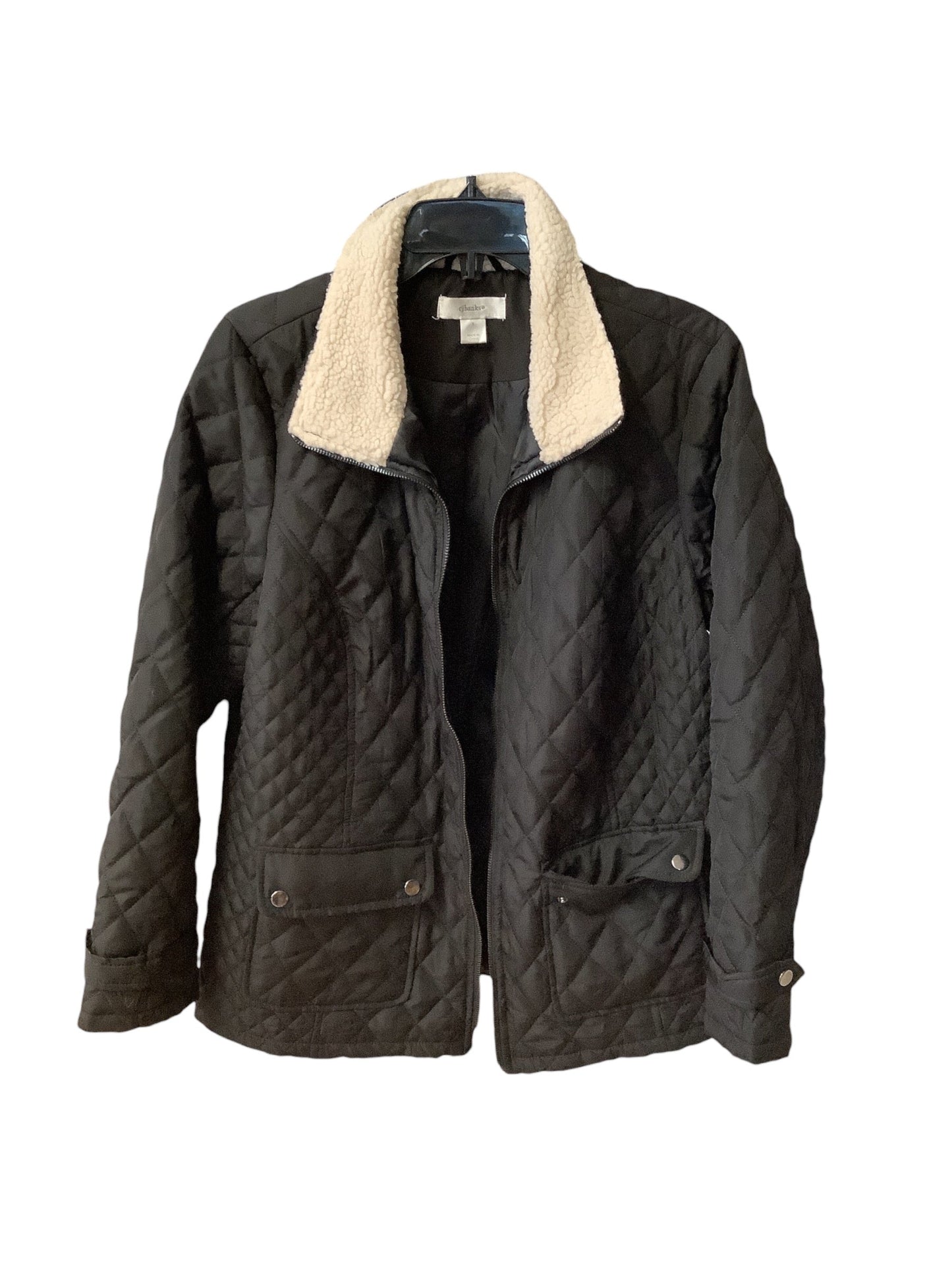 Jacket Puffer & Quilted By Cj Banks In Black, Size: Xl