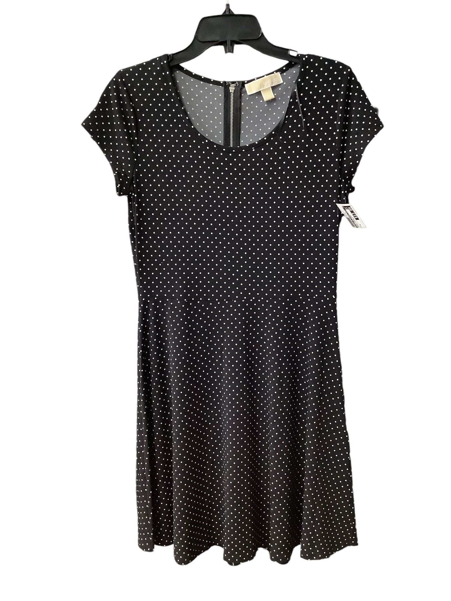 Dress Casual Short By Michael By Michael Kors In Polkadot Pattern, Size: M