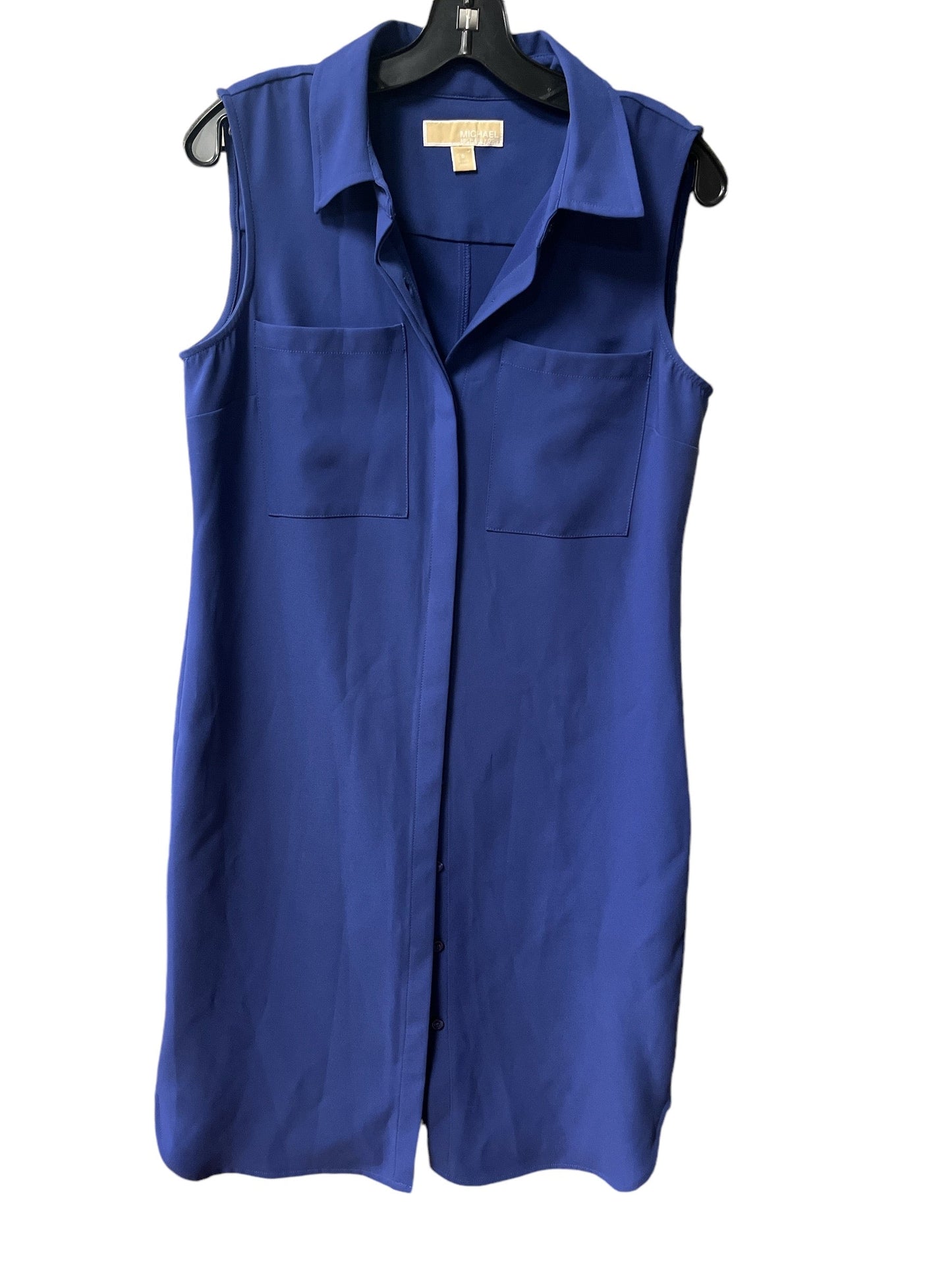 Dress Work By Michael By Michael Kors In Blue, Size: 6