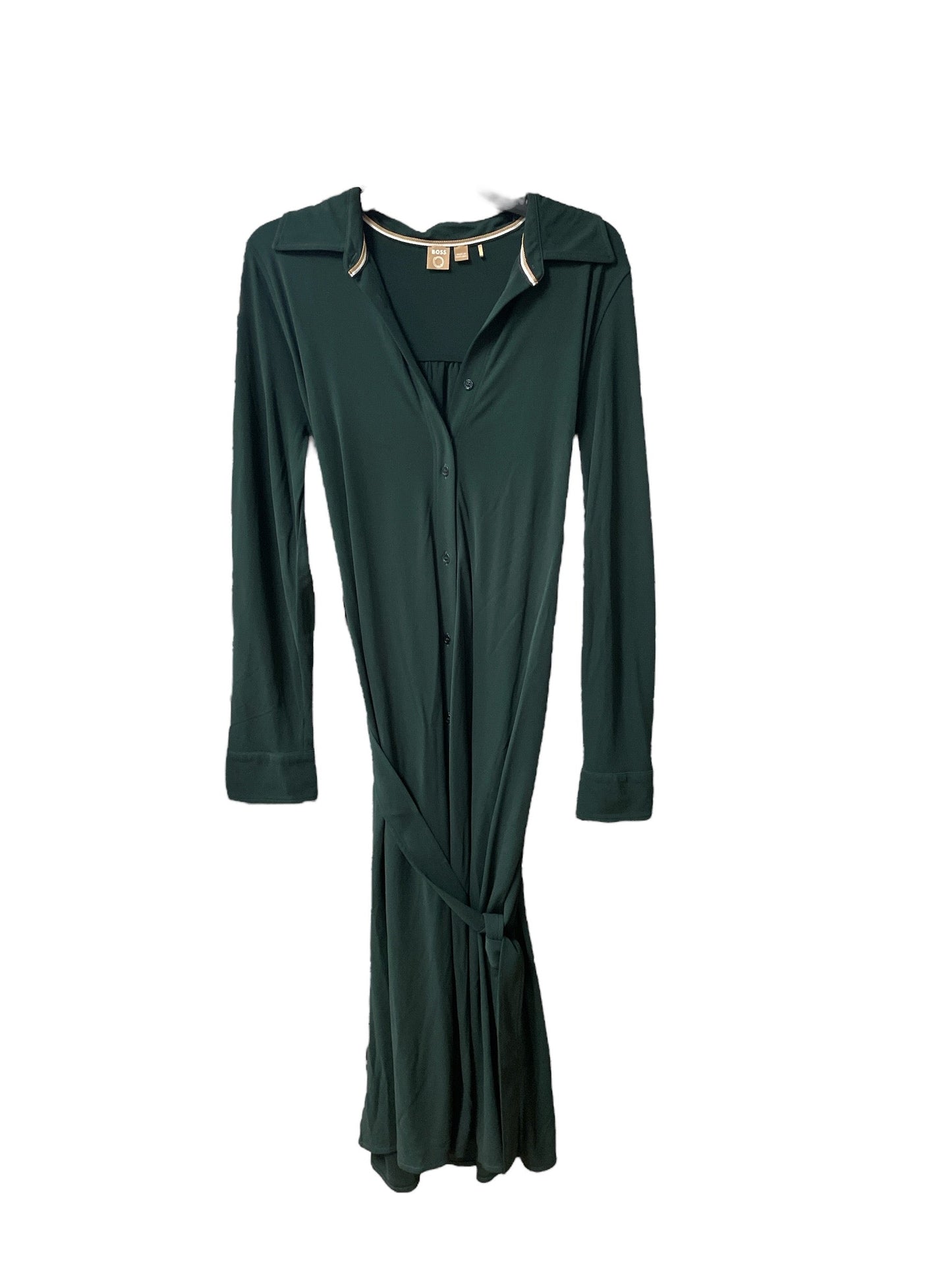 Dress Work By Hugo Boss In Green, Size: M