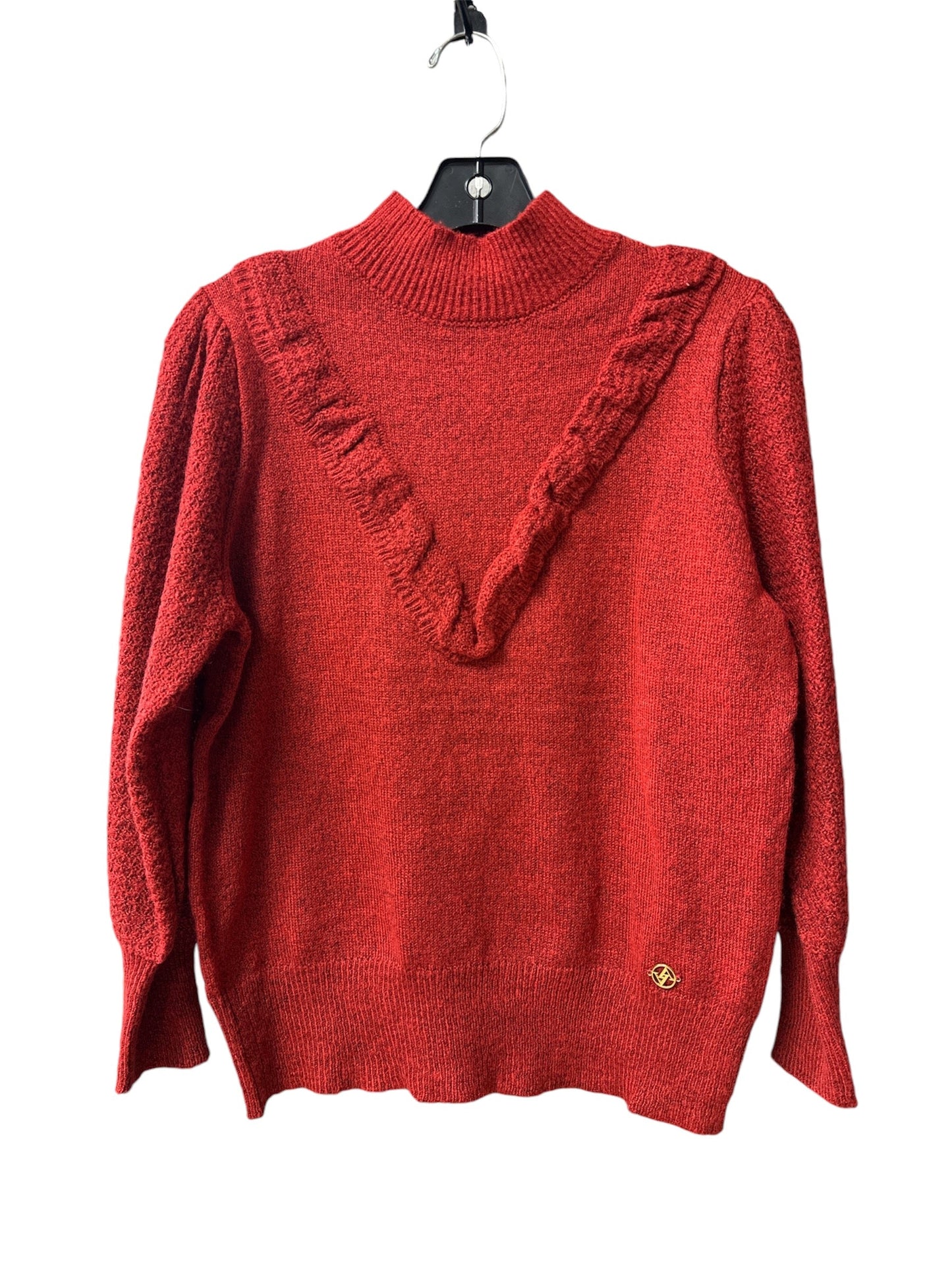 Sweater By Adrienne Vittadini In Red, Size: M